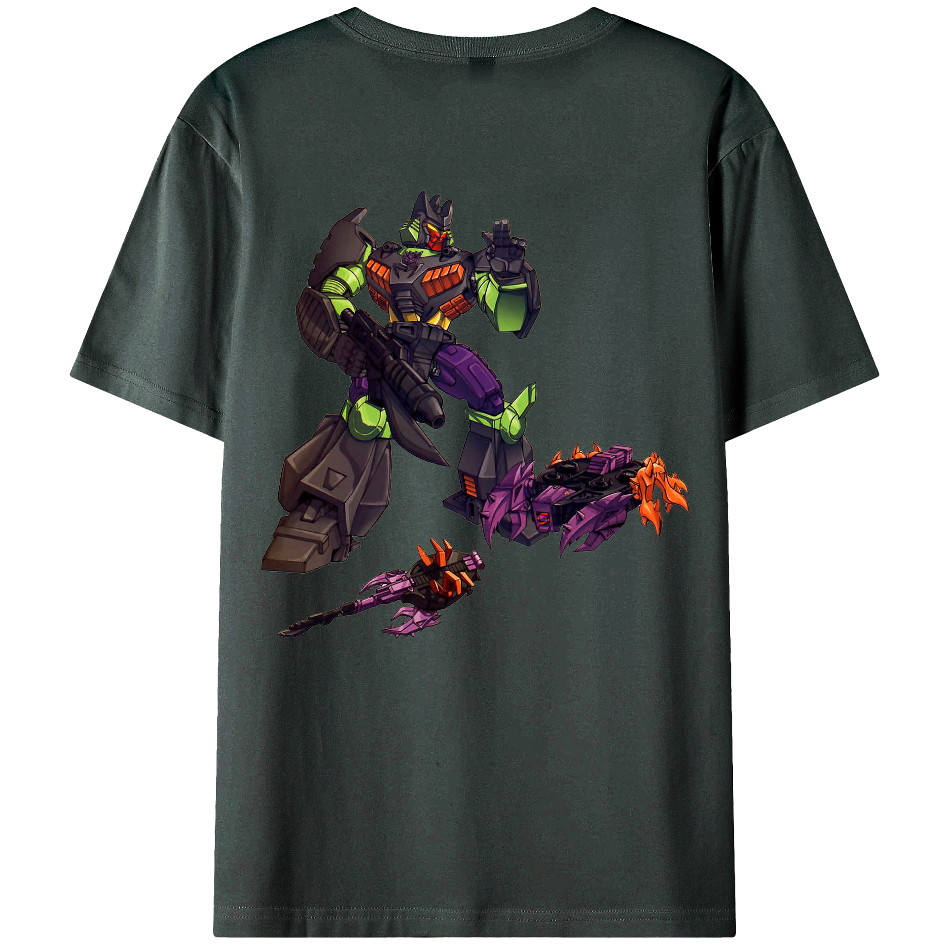 （画像用）  綿100％ メンズ半袖Tシャツ（バックプリント） 通気性